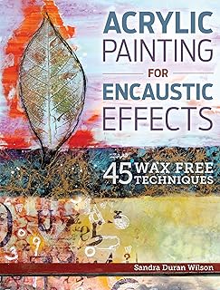 Acrylic Painting for Encaustic Effects