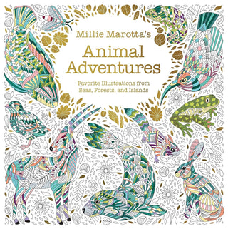 "Animal Adventures" / Coloring Book by Millie Marotta