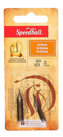 Set of 2 / Artist Ink Pen Nibs / Speedball