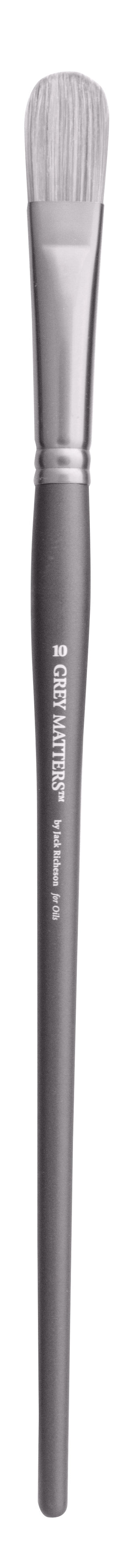 Filberts / Synthetic Oil Brushes / Grey Matters