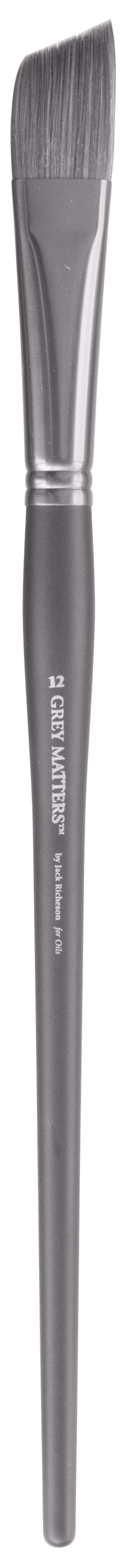 Angled Brushes / Synthetic Oil Brushes / Grey Matters