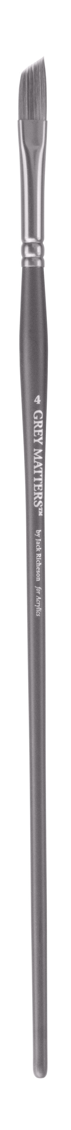 Angled Brushes / Synthetic Acrylic Brushes / Grey Matters