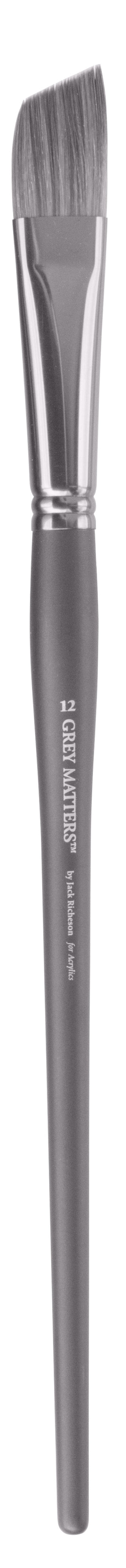 Angled Brushes / Synthetic Acrylic Brushes / Grey Matters