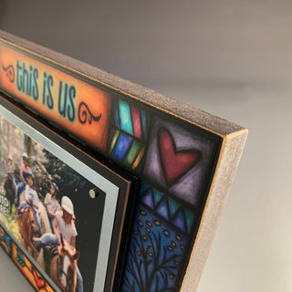 "This Is Us" / Easy Swap Photo Picture Frame / Michael Macone