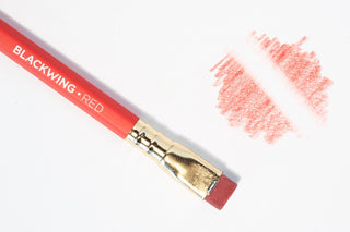 Set of 6 / Red Color Pencils / Blackwing