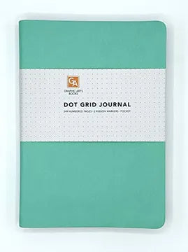 Various Colors / 5¾x8¼” / Dot Grid Journal