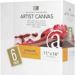 11x14" / 7 Pack / Economy Canvas / Art Advantage