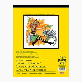 11x14" / Bee Artist Marker Paper Pad / Bee Paper