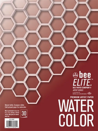 9x12" / Cold Press Watercolor Paper Pad / Bee Paper Co.
