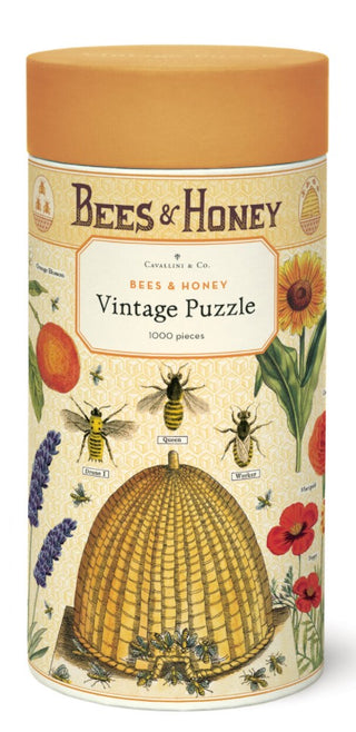 Vintage Bees and Honey 1000 pc Puzzle