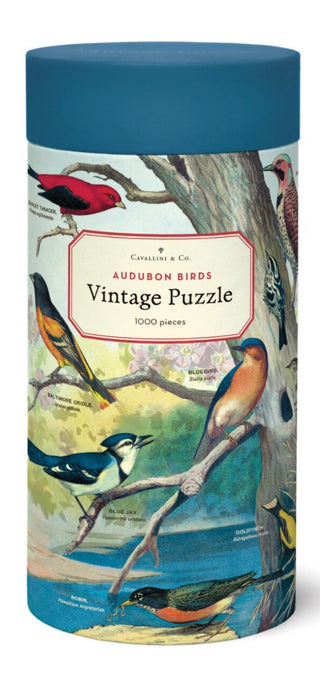 Vintage Audubon Birds 1000 pc Puzzle