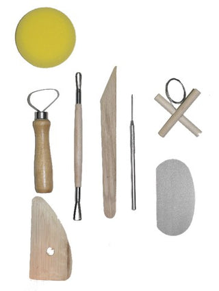 Set of 8 / Misc Pottery & Sculpture Tool / Pacific Arc