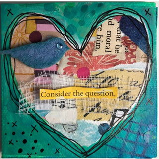 Mixed Media Workshop / Saturday, April 4 / 11:00am-1:00pm / Liz Heichelbech