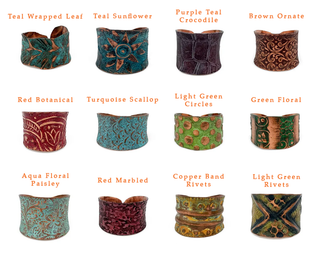 Adjustable Copper Patina Ring / Anju