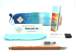 27 Leads / Watercolor Travel Set including Case / With