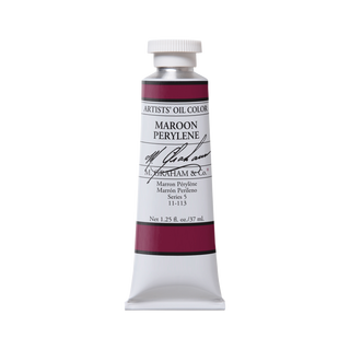 Maroon Perylene / 37ml / Oils / M. Graham
