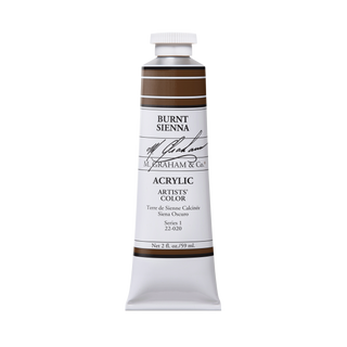 Burnt Sienna / 2oz / Acrylics / M. Graham