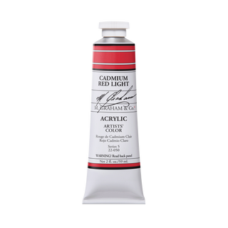 Cadmium Red Light / 2oz / Acrylics / M. Graham