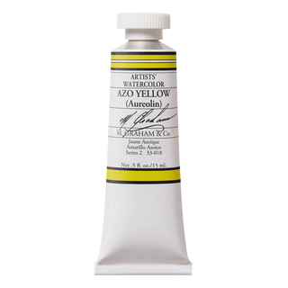 Azo Yellow / 15mL / Watercolor / M. Graham