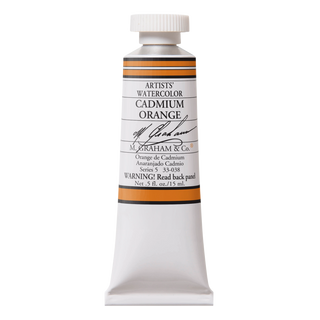 Cadmium Orange / 15mL / Watercolor / M. Graham