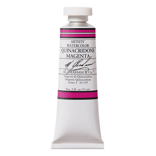 Quinacridone Magenta / 15mL / Watercolor / M. Graham