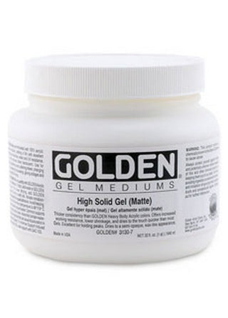 8oz / Matte High Solid Gel / Golden