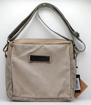 Vintage Fabric Patchwork / Recycled Military Tent Crossbody / Vintage Addiction
