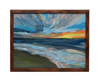 "Seascape" by Terry Kessel Myers Coney / Landscape/Seascape 2026 Juried Exhibit