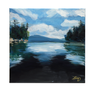 "Mountain Lake" by Terry Kessel Myers Coney / Landscape/Seascape 2026 Juried Exhibit