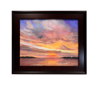 "Set Fire to the Rain" by Margaret Munson / Landscape/Seascape 2026 Juried Exhibit
