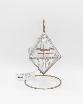 4.5" / Glass Rainbow Water Prism / GlassSmith Studio