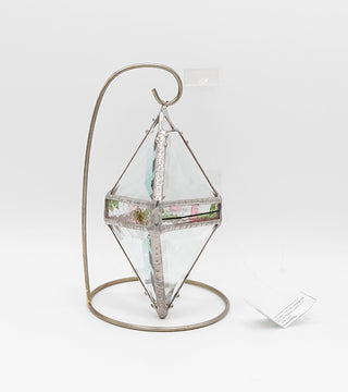 6" / Glass Rainbow Water Prism / GlassSmith Studio