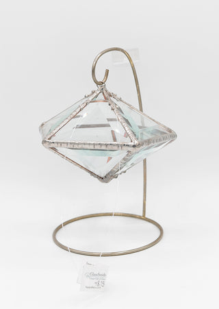 5" / Glass Rainbow Water Prism / GlassSmith Studio