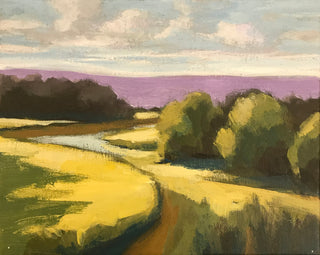 [4 weeks starting January 6] / Abstract Landscape Painting with Bob Collins / Tuesdays / 10:00-1:00pm