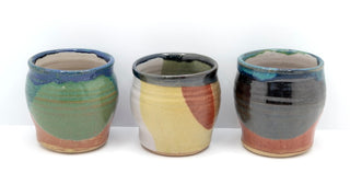 Small Handmade Ceramic Cup / Hickory Tree Studio