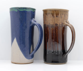 Handmade Ceramic Stein Mug with Handle / Hickory Tree Studio