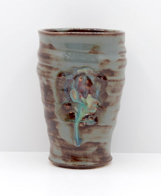 Handmade Ceramic Mug with Thumb Dent / Pottery by Jessie