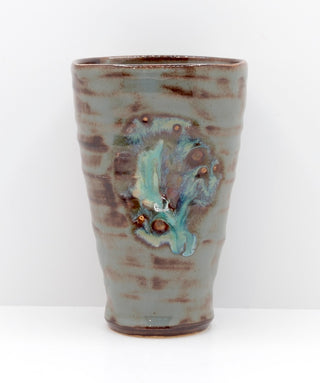 Handmade Ceramic Mug with Thumb Dent / Pottery by Jessie