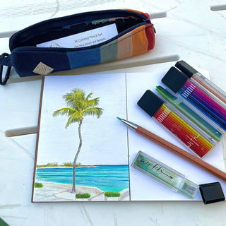 36 Leads / Colored Pencil Set including Case / With