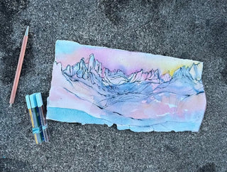 27 Leads / Watercolor Travel Set including Case / With
