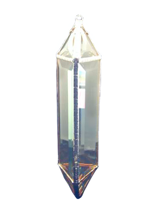 Large Icicle / Glass Rainbow Water Prism Suncatcher