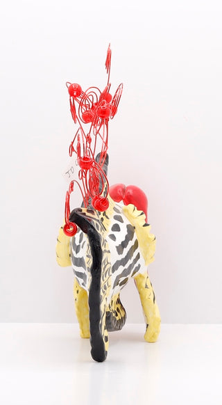 Lined Sweetlips 2 / Mixed Media Sculpture / Judy B. Freeman