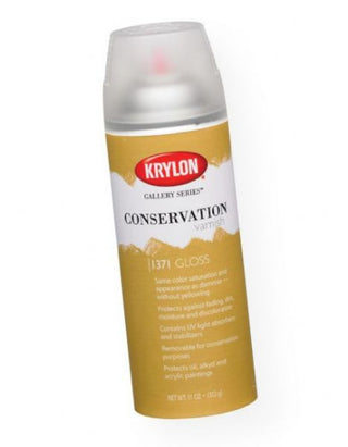 11oz / Gloss / Conservation Varnish / Krylon