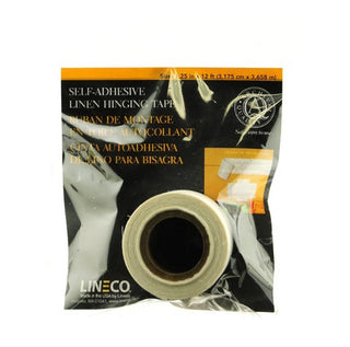 1-1/4" / Self Adhesive Linen Hinging Tape / Lineco