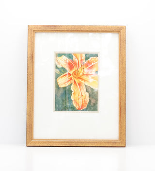 "Sunlit Shower" / Gouache Painting / Leah Davies