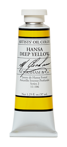 Hansa Yellow Deep / Oils / M. Graham