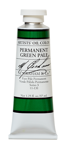 Permanent Green Pale / Oils / M. Graham