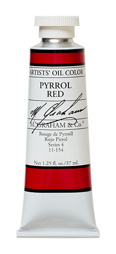 Pyrrol Red / Oils / M. Graham