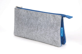 5x9” / Gray/Blue Midtown Pouch / Itoya