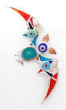 White and Blue Flower Nose